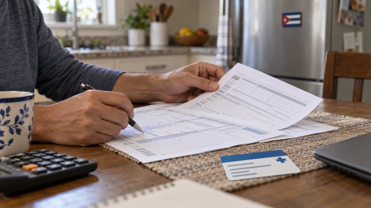 Familia cubana en Estados Unidos revisa cómo devolver el subsidio de Obamacare de 2026 en su declaración del Marketplace